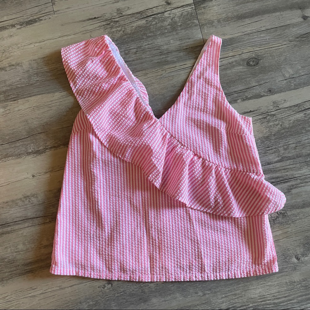 Vineyard Vines Ruffle Tank